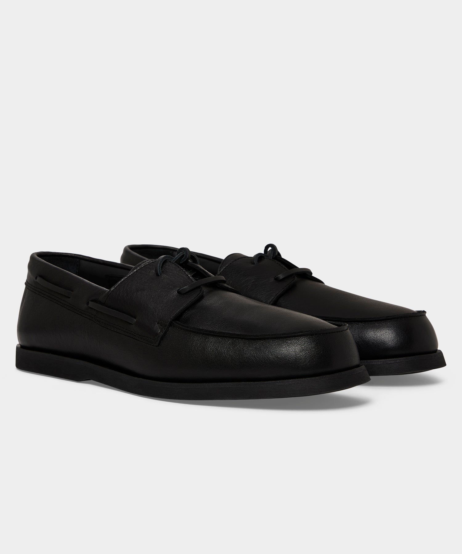 Porto Leather Boat Shoe