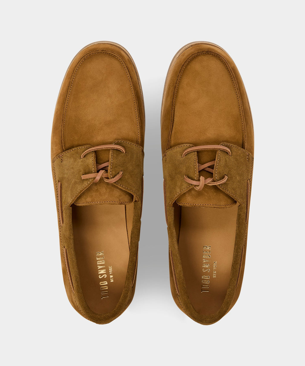 Porto Suede Boat Shoe