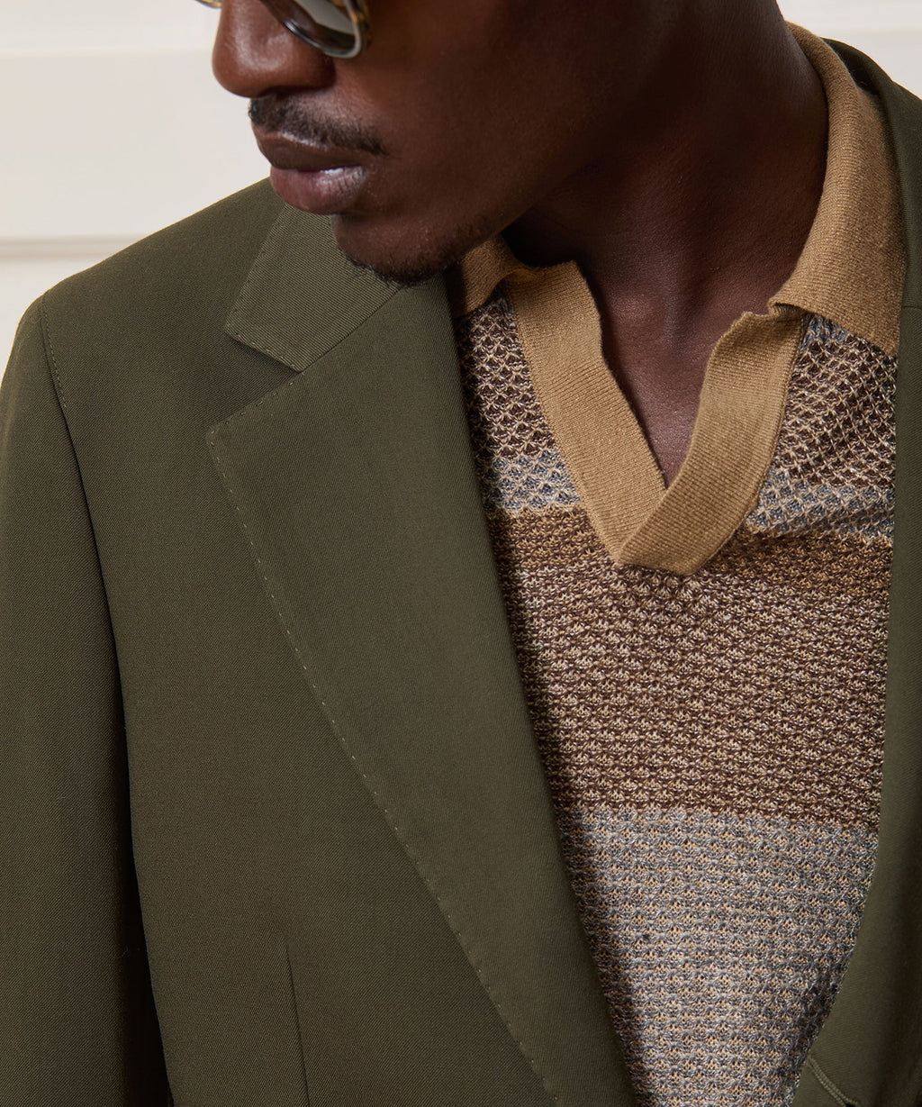 Italian Wool Gabardine Madison Suit