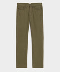 Straight Garment-Dyed Jean in Olive
