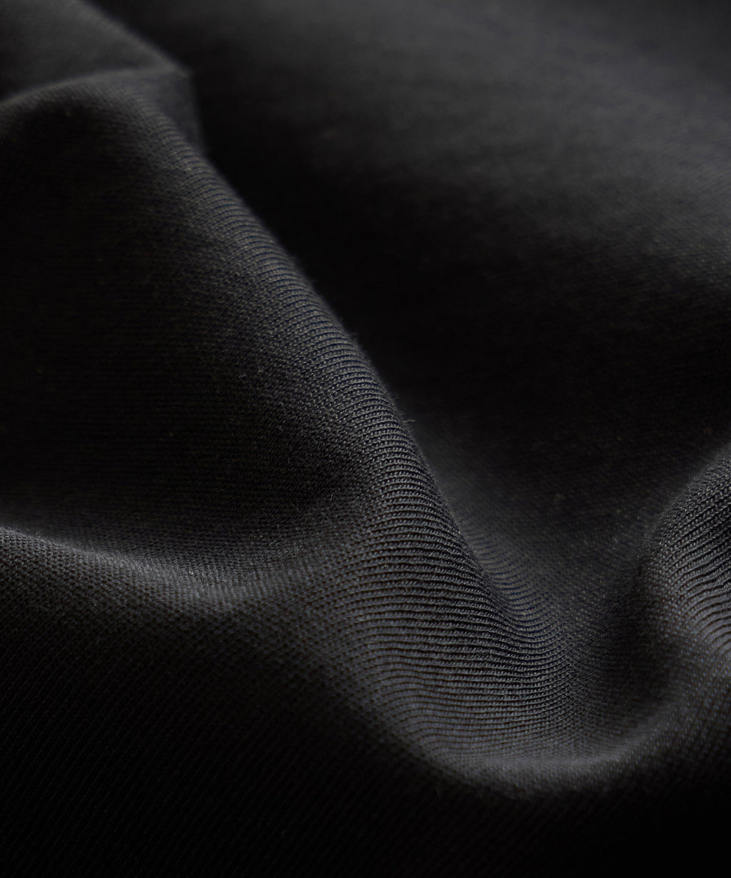 Boxy Jersey Mockneck Tee