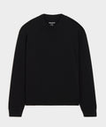Boxy Jersey Mockneck Tee