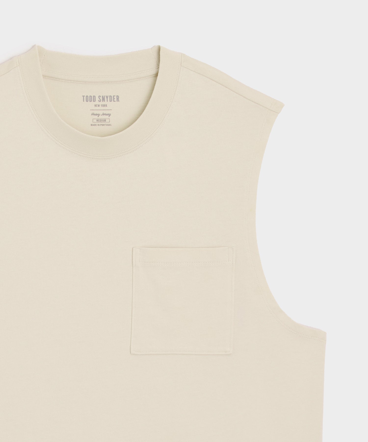 Boxy Jersey Muscle Tank
