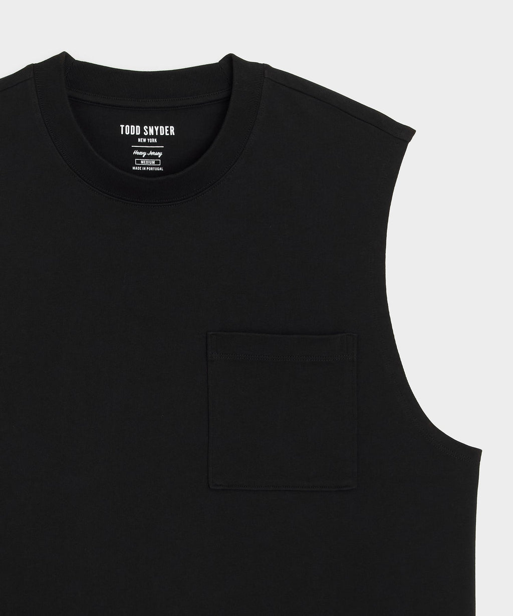 Boxy Jersey Muscle Tank