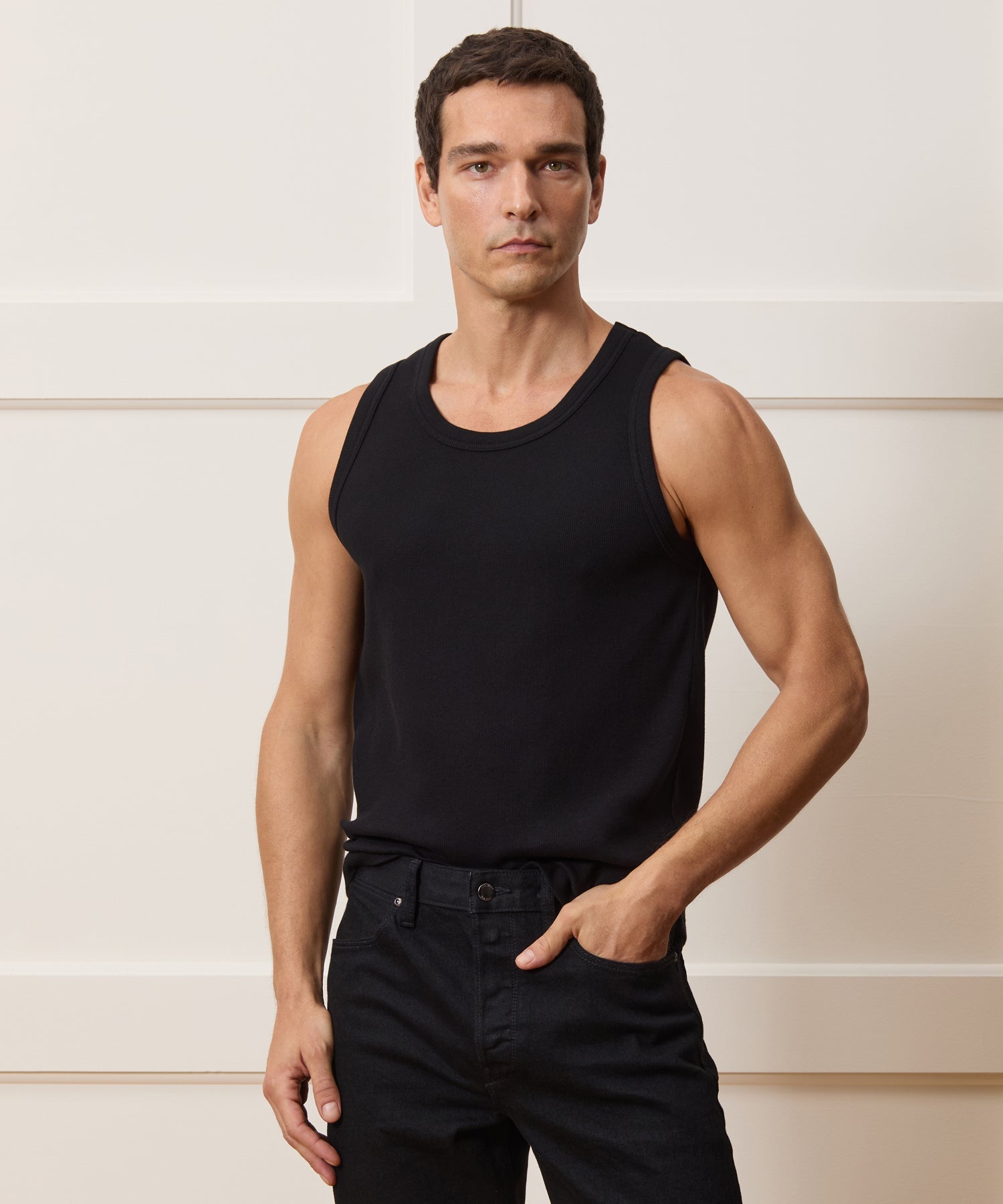 Cotton Ribbed Tank