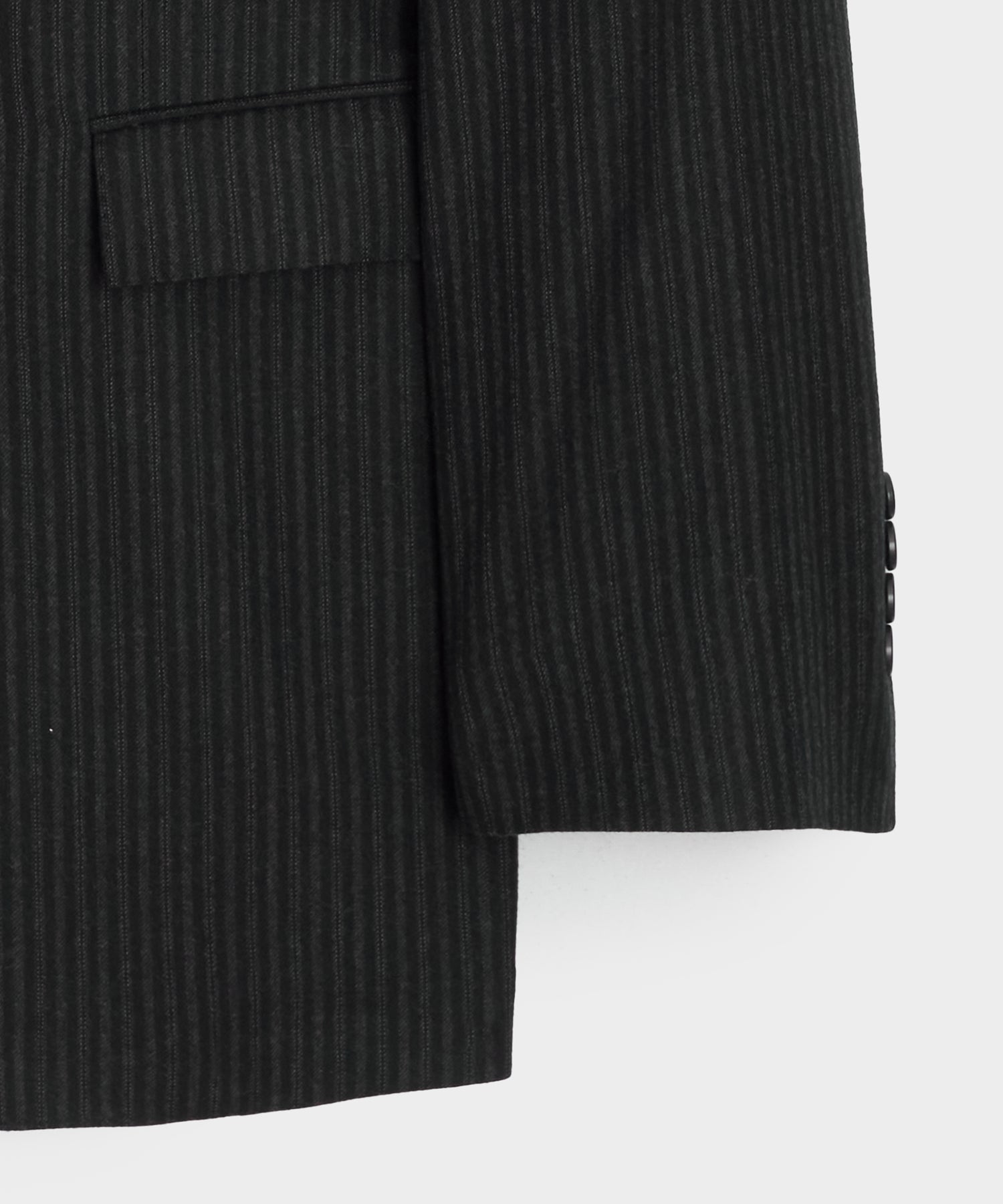 Italian Flannel Pinstripe Wythe Jacket