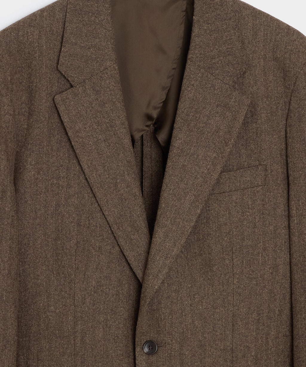 Italian Flannel Herringbone Wythe Jacket