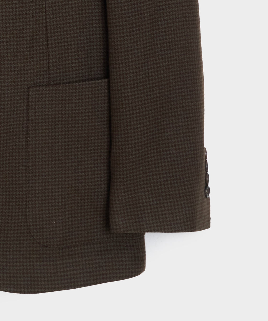 Italian Flannel Houndstooth Madison Jacket