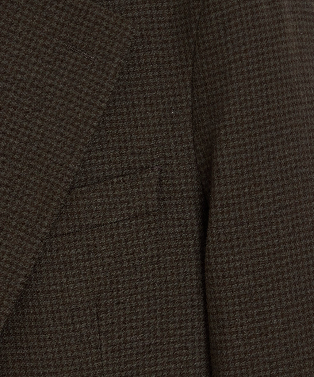 Italian Flannel Houndstooth Madison Jacket