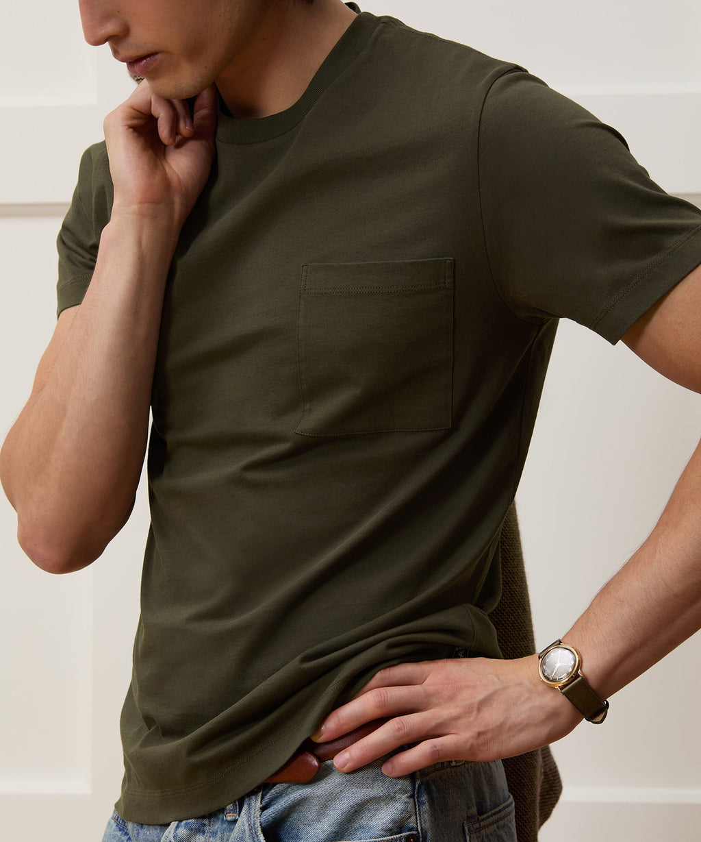 Premium Jersey Pocket Tee