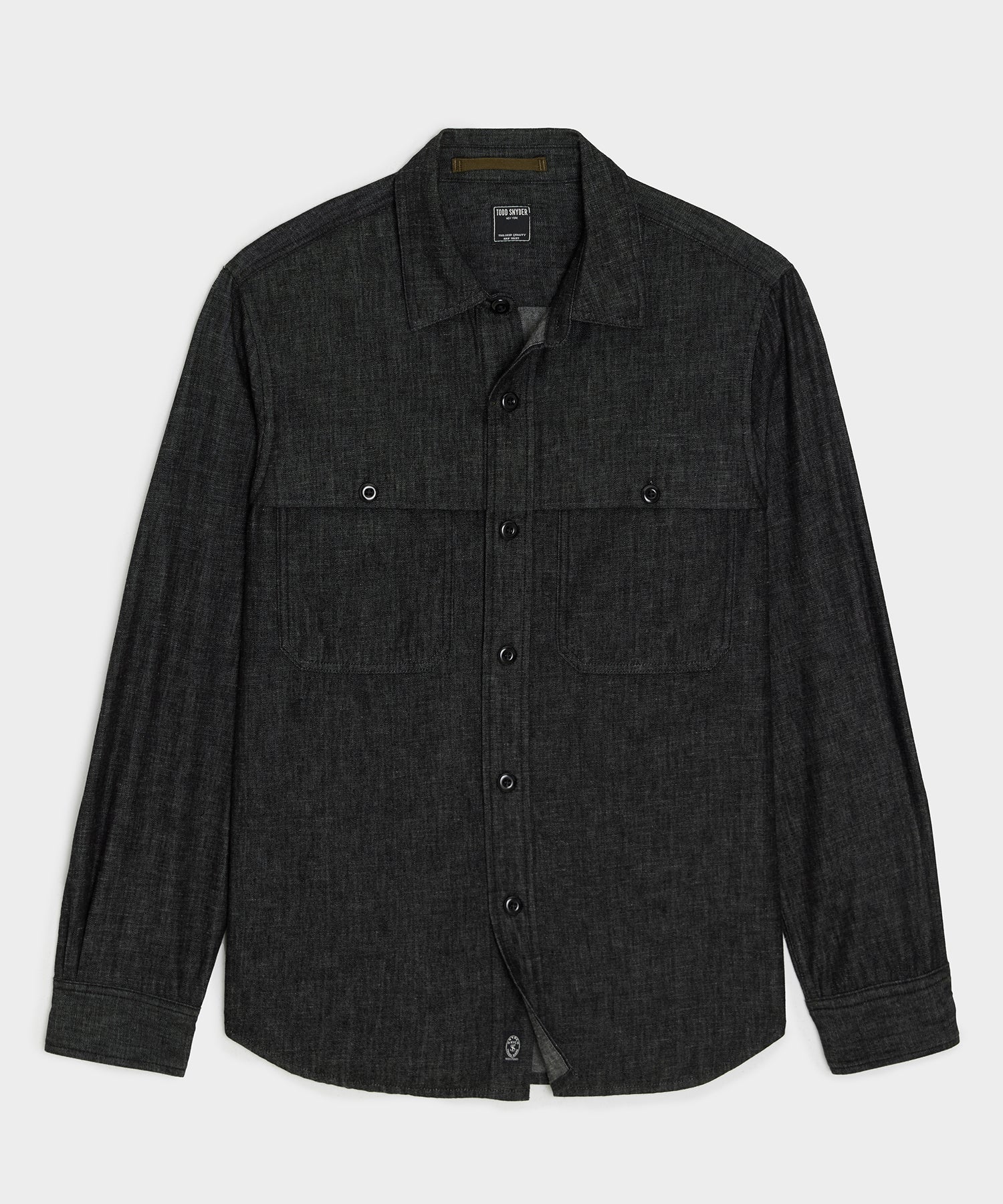 Denim Cape Shirt