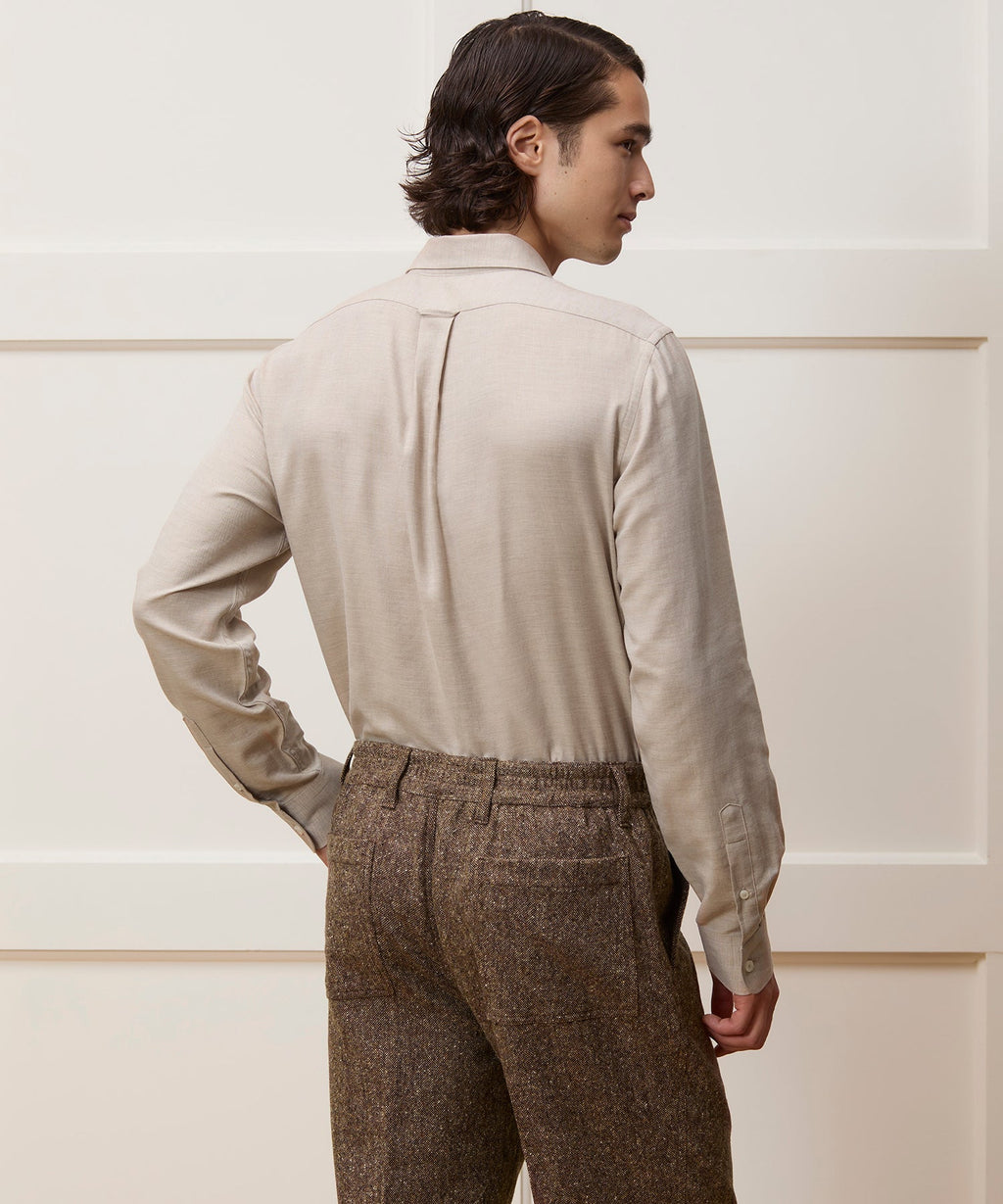 Portuguese Cotton-Cashmere Sport Shirt