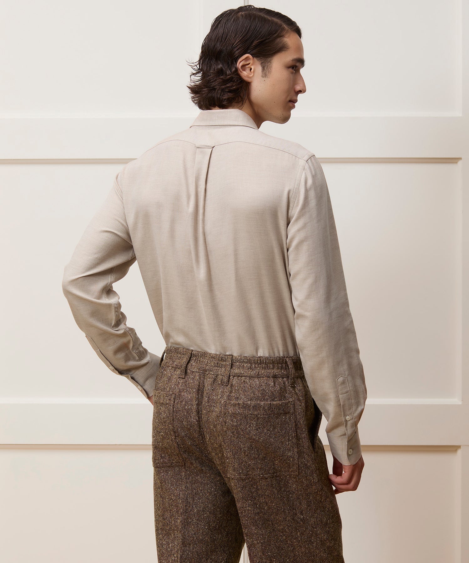 Portuguese Cotton-Cashmere Sport Shirt