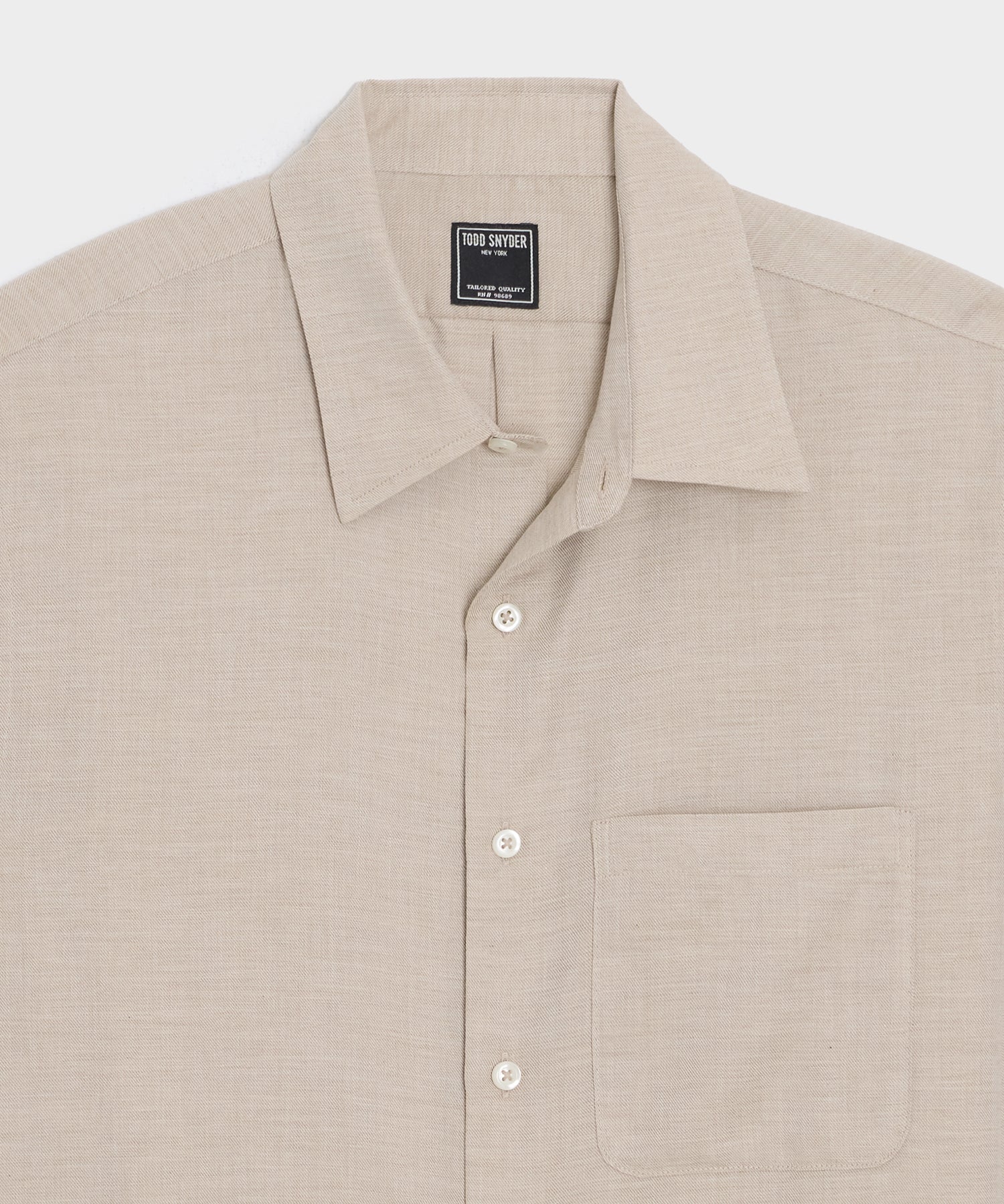 Portuguese Cotton-Cashmere Sport Shirt