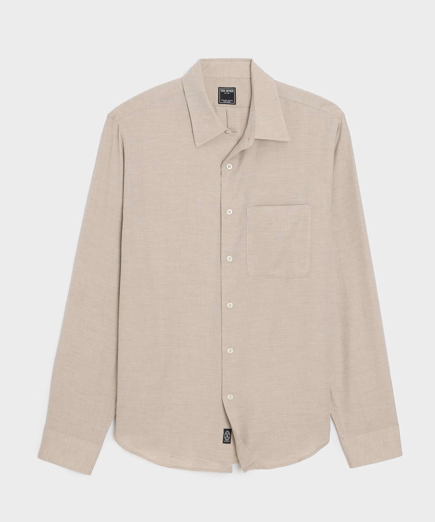 Portuguese Cotton-Cashmere Sport Shirt
