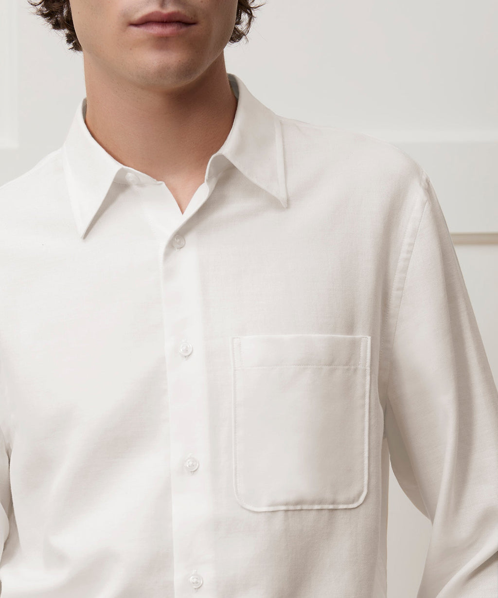 Portuguese Cotton-Cashmere Sport Shirt