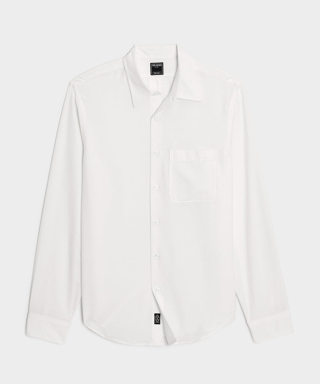 Portuguese Cotton-Cashmere Sport Shirt