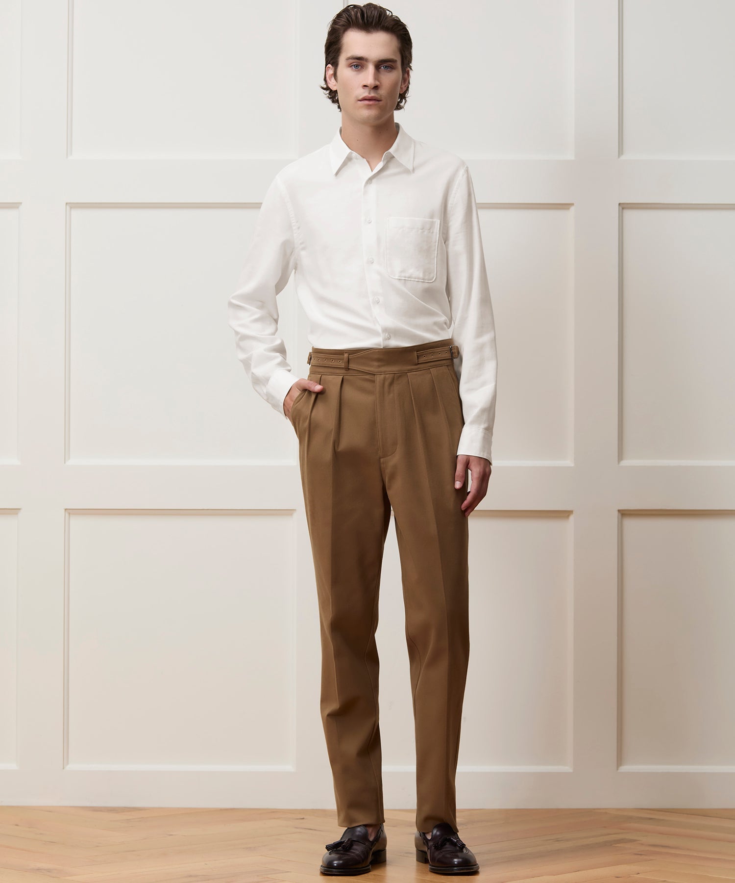 Portuguese Cotton-Cashmere Sport Shirt