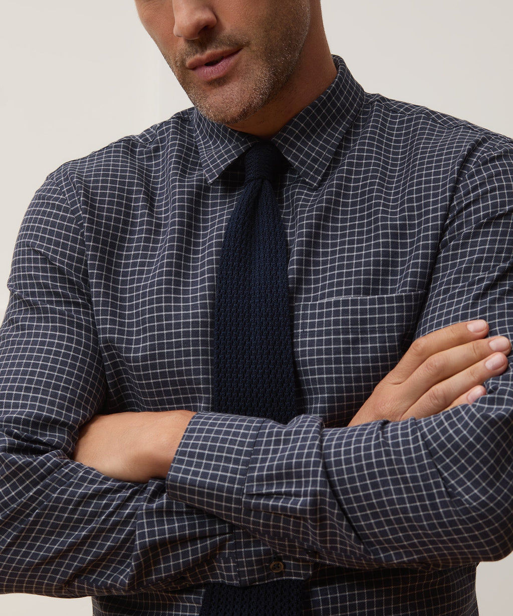 Portuguese Cotton-Cashmere Sport Shirt