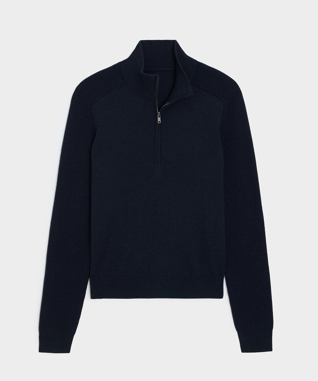 Merino Quarter-Zip