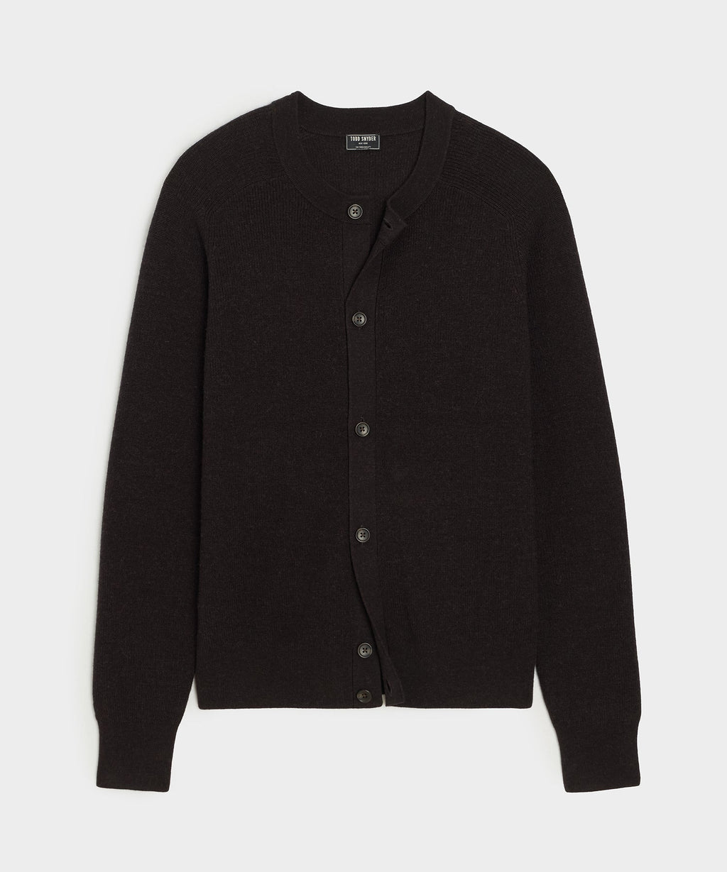 Merino Crewneck Cardigan