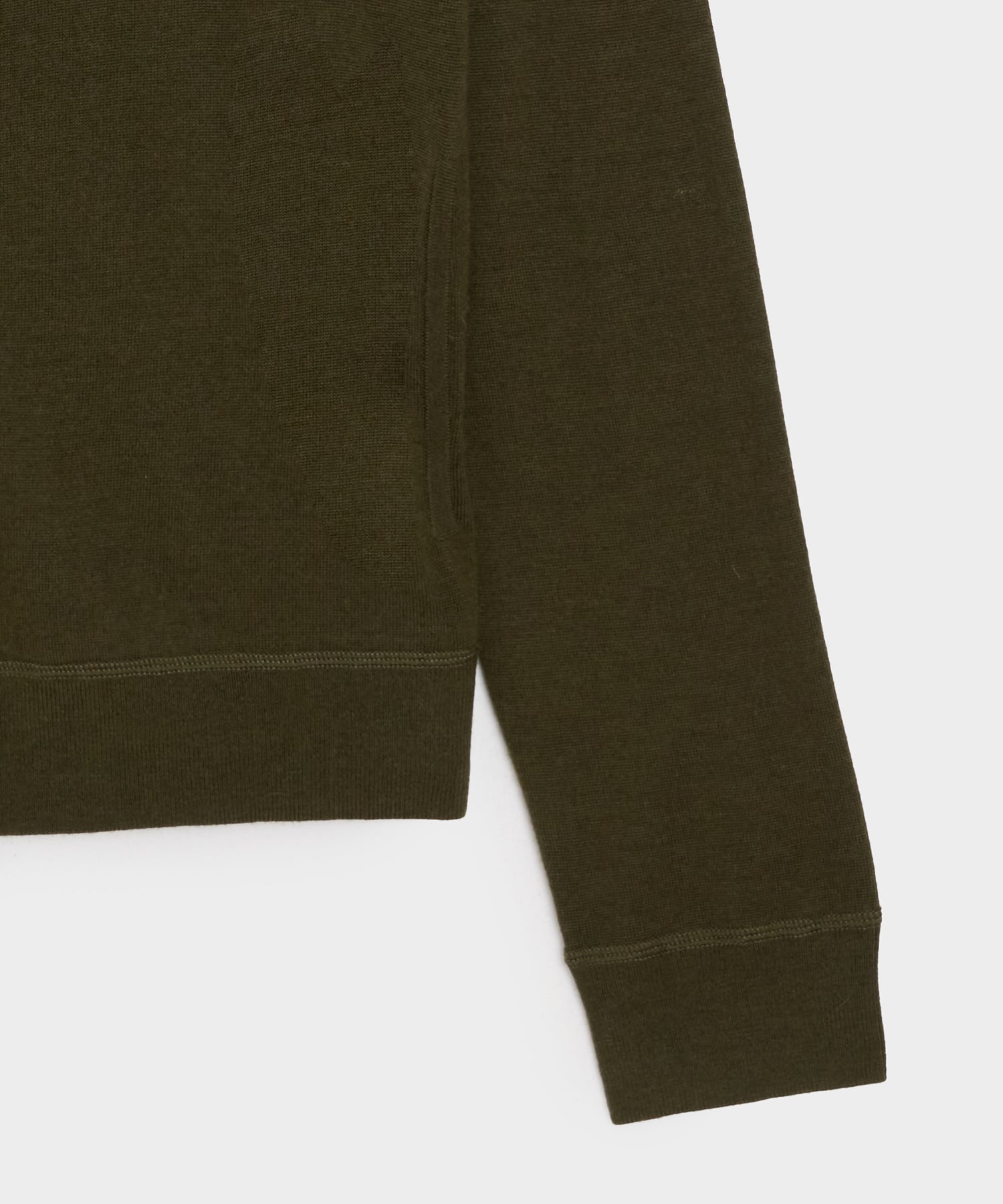 Merino Full-Zip Sweater Polo