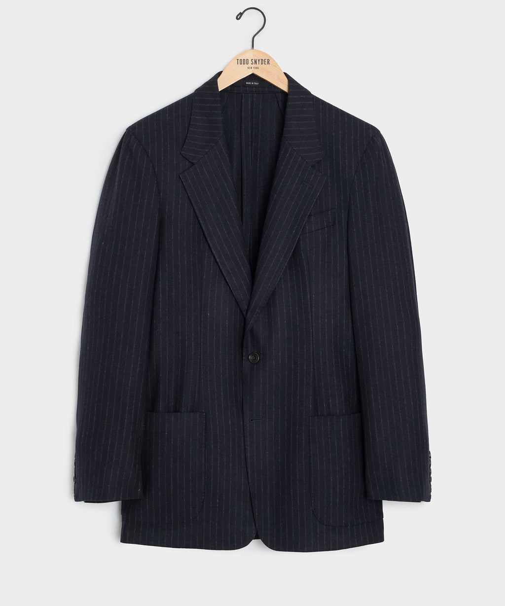 Italian Flannel Pinstripe Wythe Sport Coat