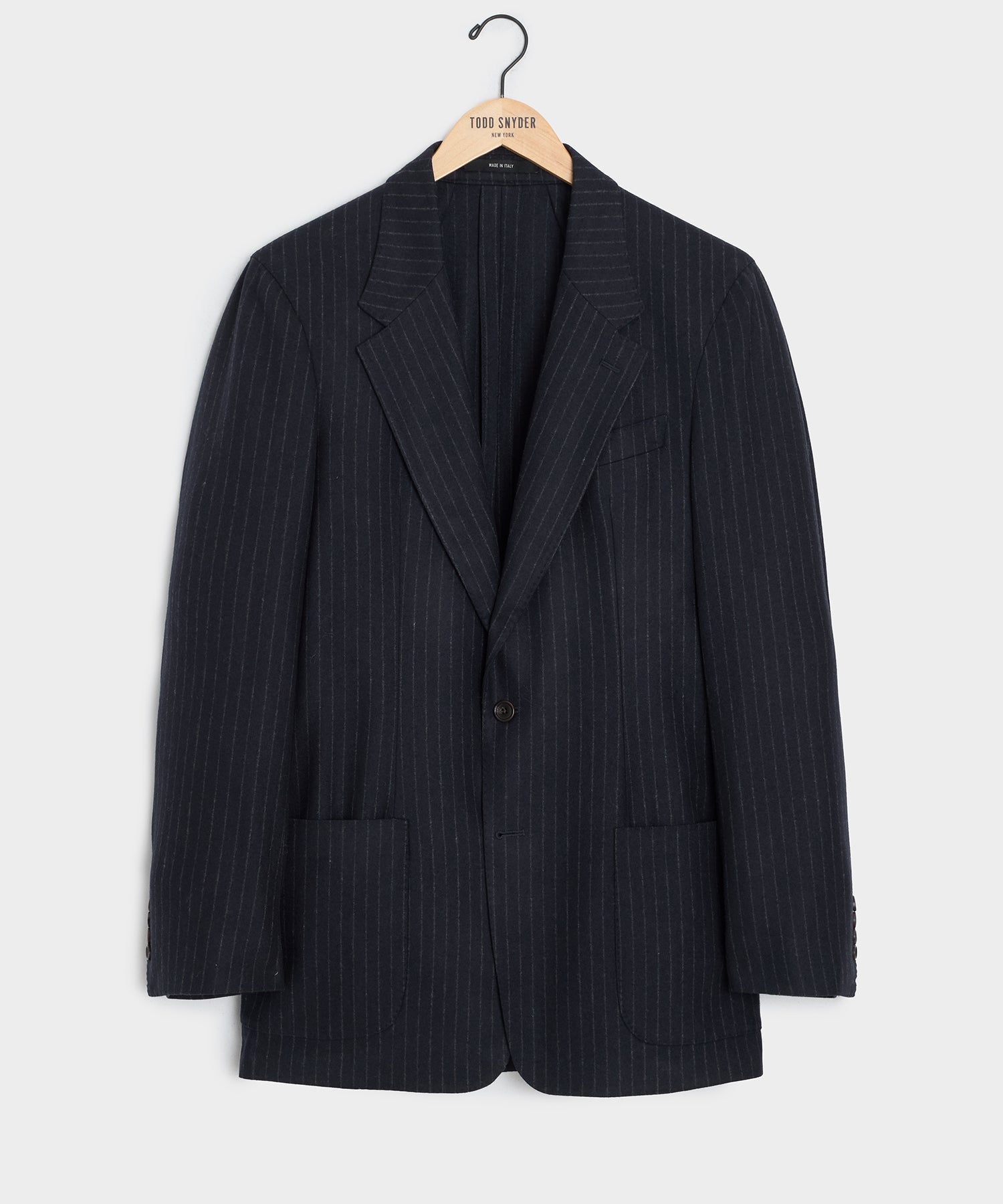 Italian Flannel Pinstripe Wythe Sport Coat