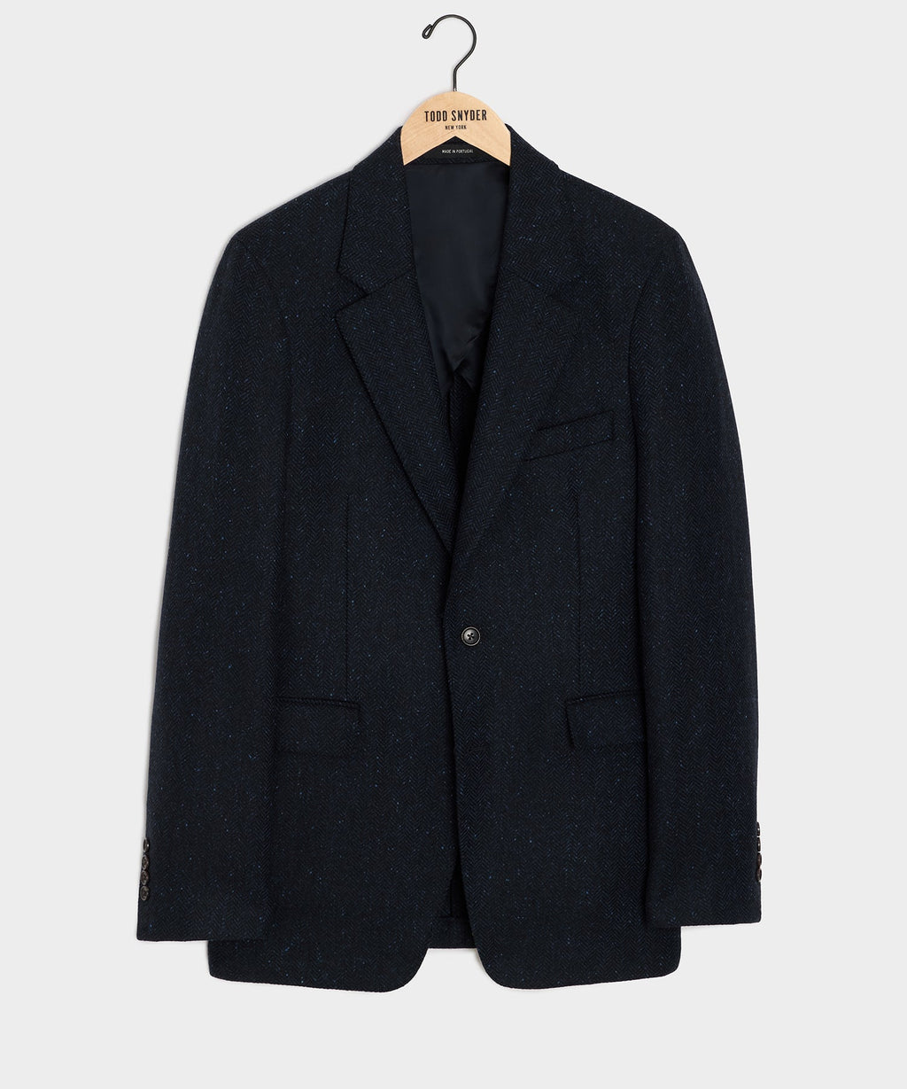 Italian Donegal Herringbone Sutton Jacket