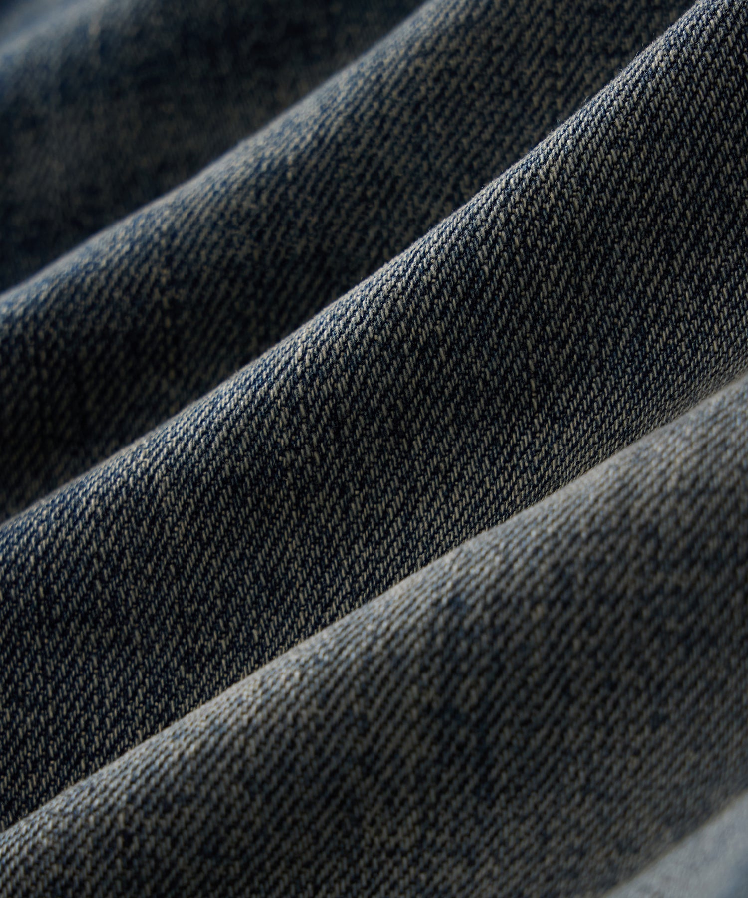 Straight Japanese Selvedge Stretch Jean in Worn Wash
