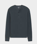 Lightweight Mini Waffle Henley