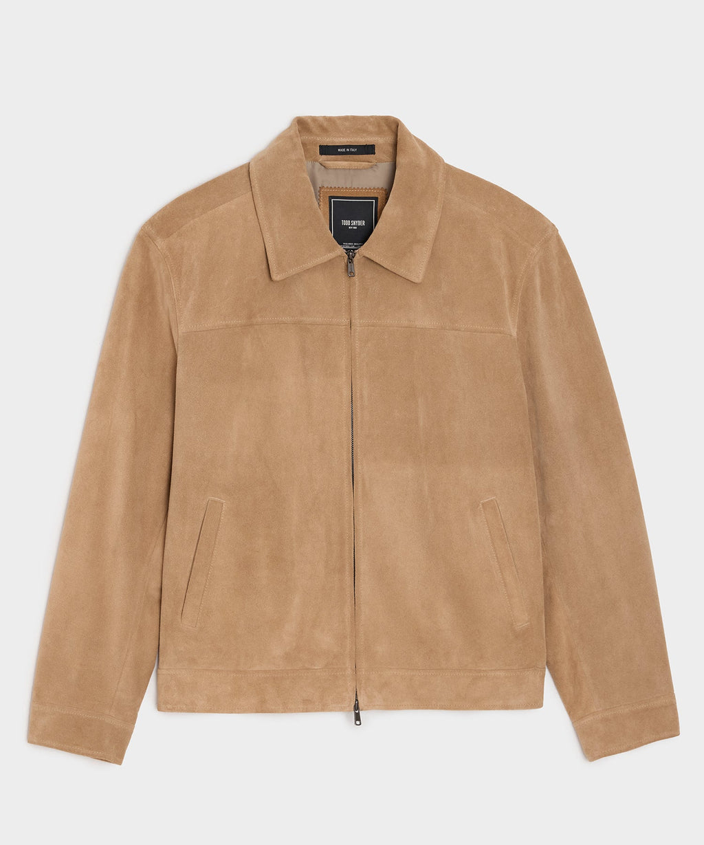 Italian Suede Grant Jacket