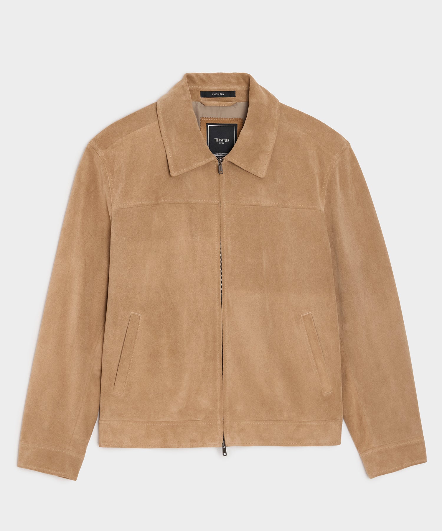 Italian Suede Grant Jacket