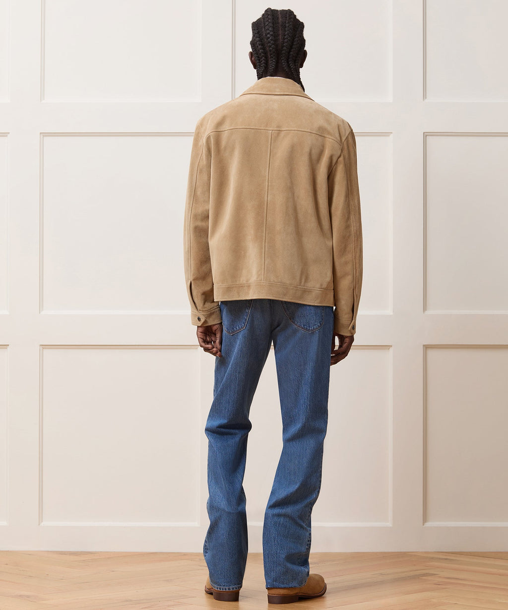 Italian Suede Grant Jacket