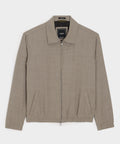 Lightweight Italian Wool Bomber Jacket