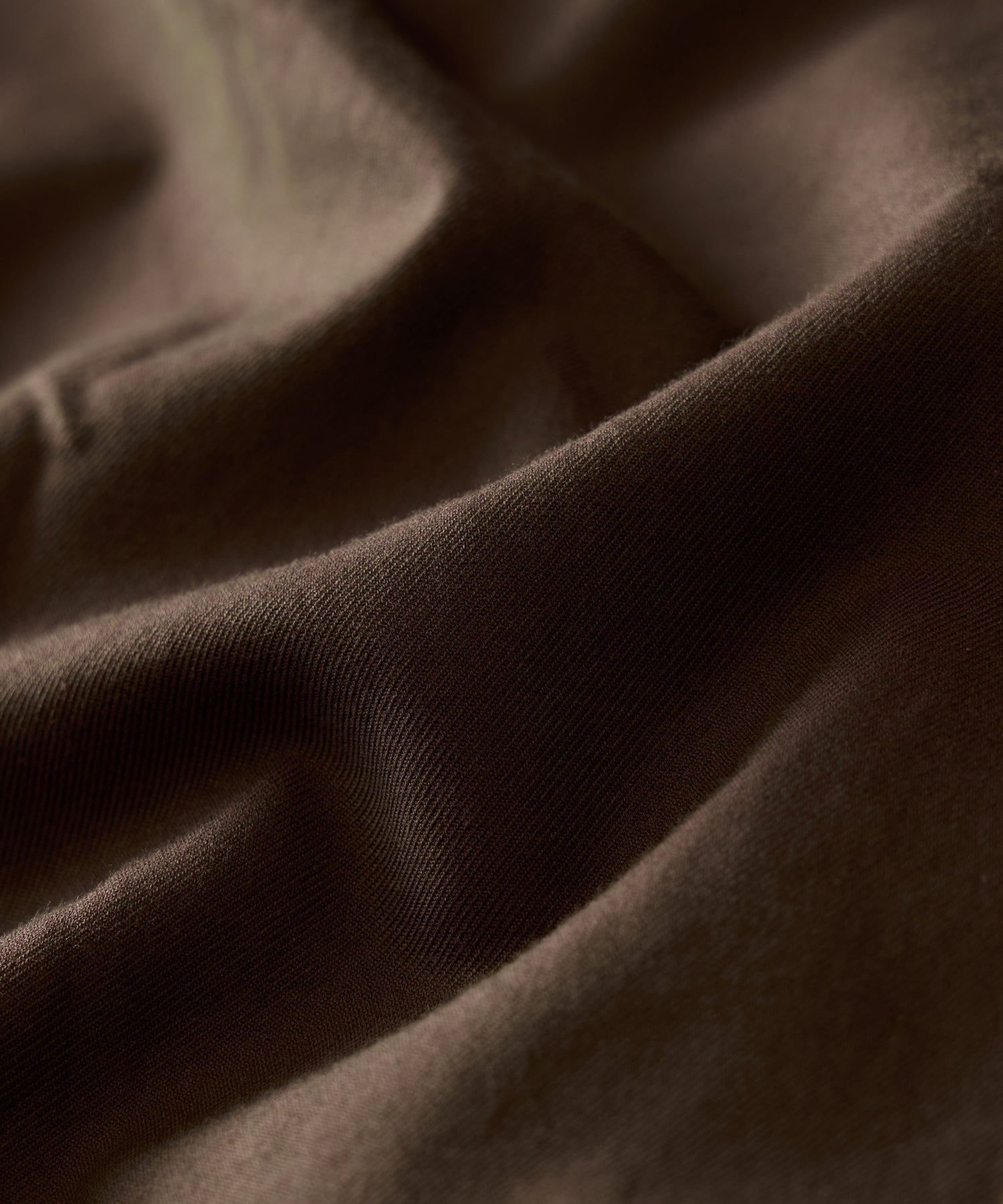 Cotton Twill Long Point Collar Shirt
