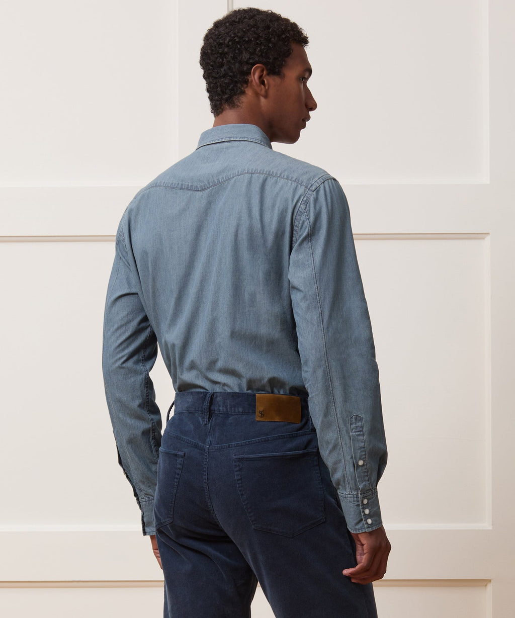 Chambray Western Shirt