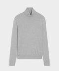 Silk-Cashmere Turtleneck Sweater
