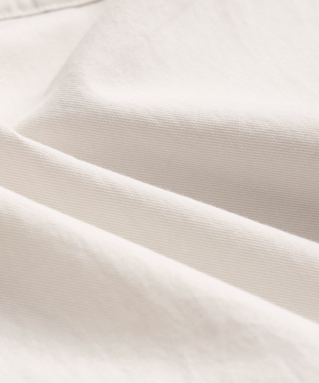 Relaxed Twill CPO Overshirt