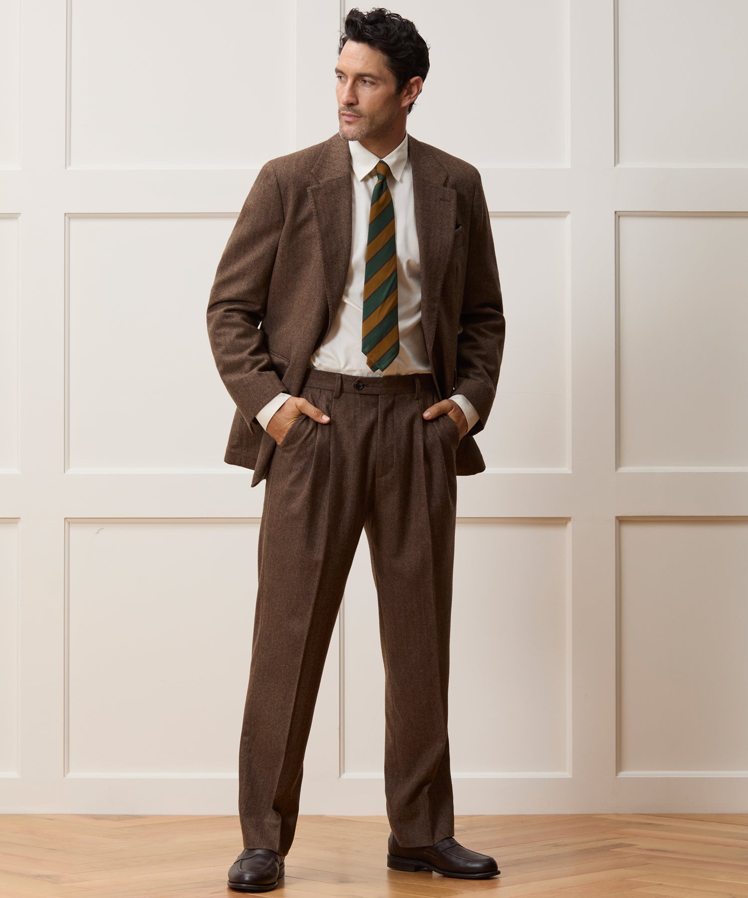 Italian Flannel Herringbone Wythe Jacket