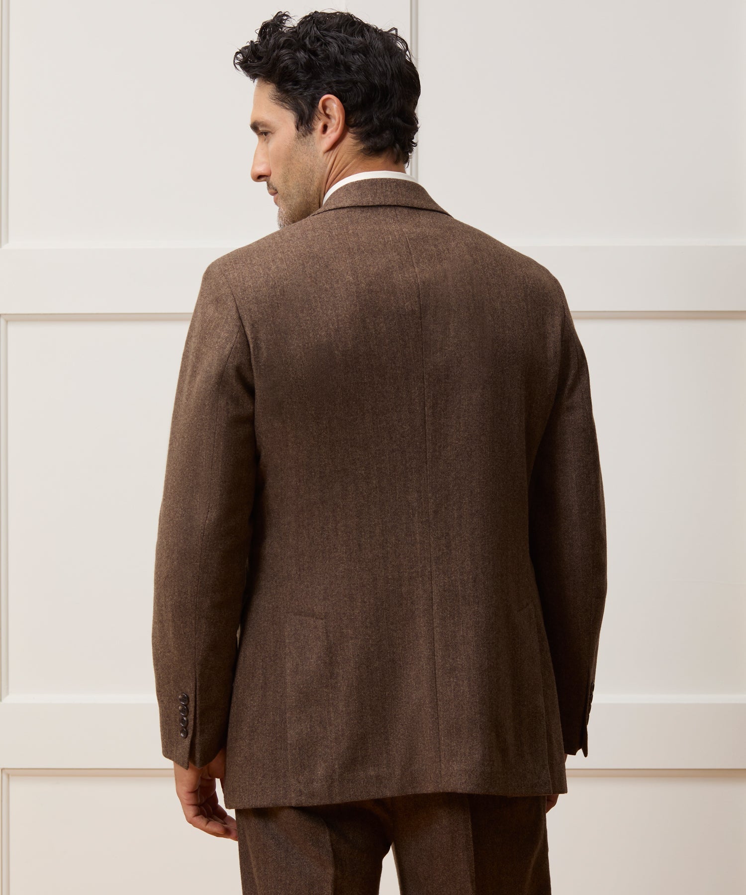 Italian Flannel Herringbone Wythe Jacket
