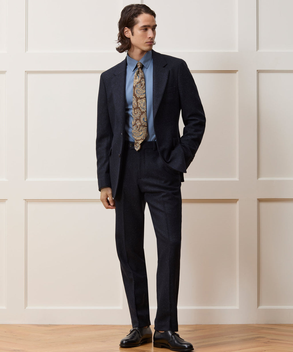 Italian Donegal Herringbone Sutton Jacket