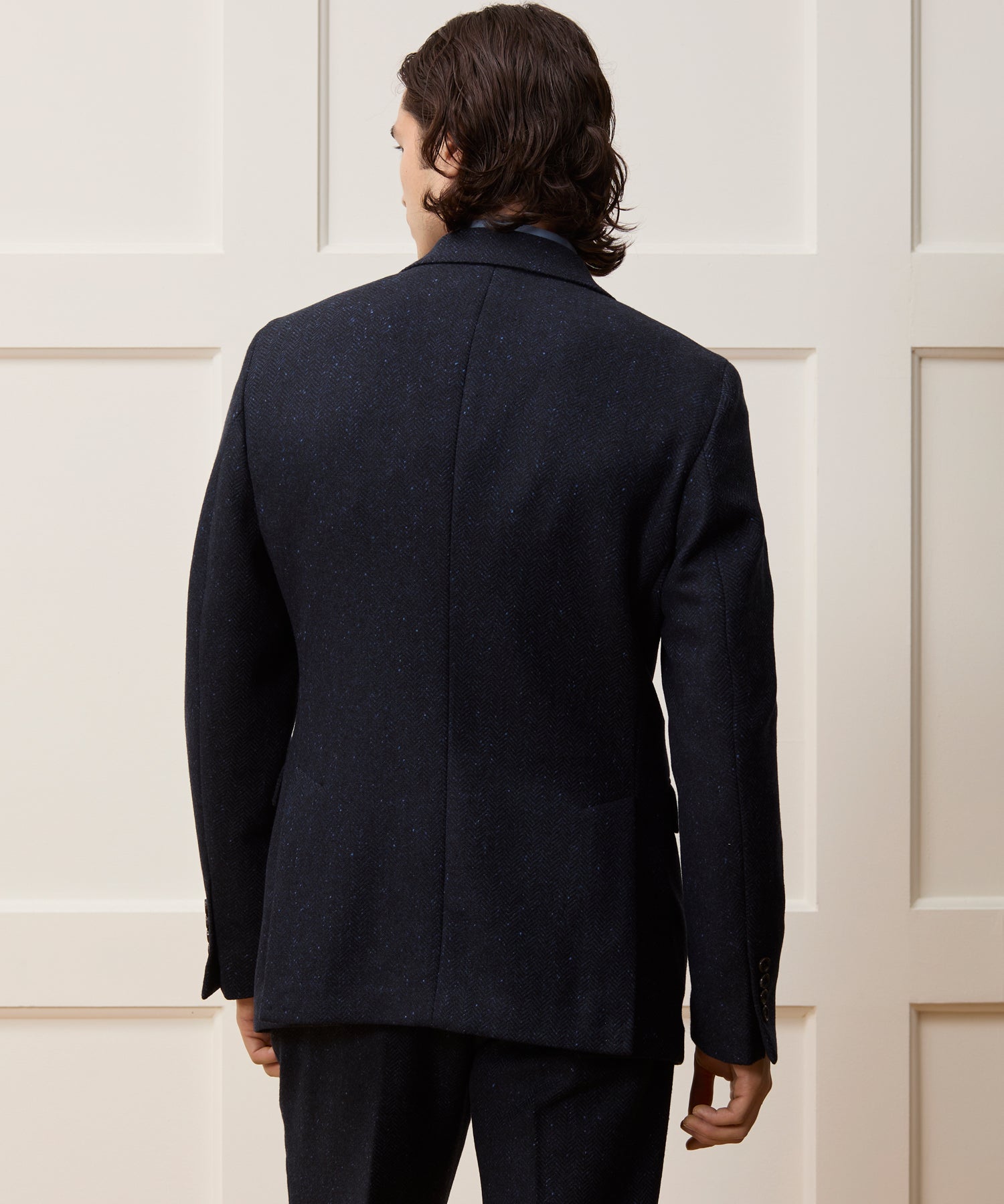 Italian Donegal Herringbone Sutton Jacket