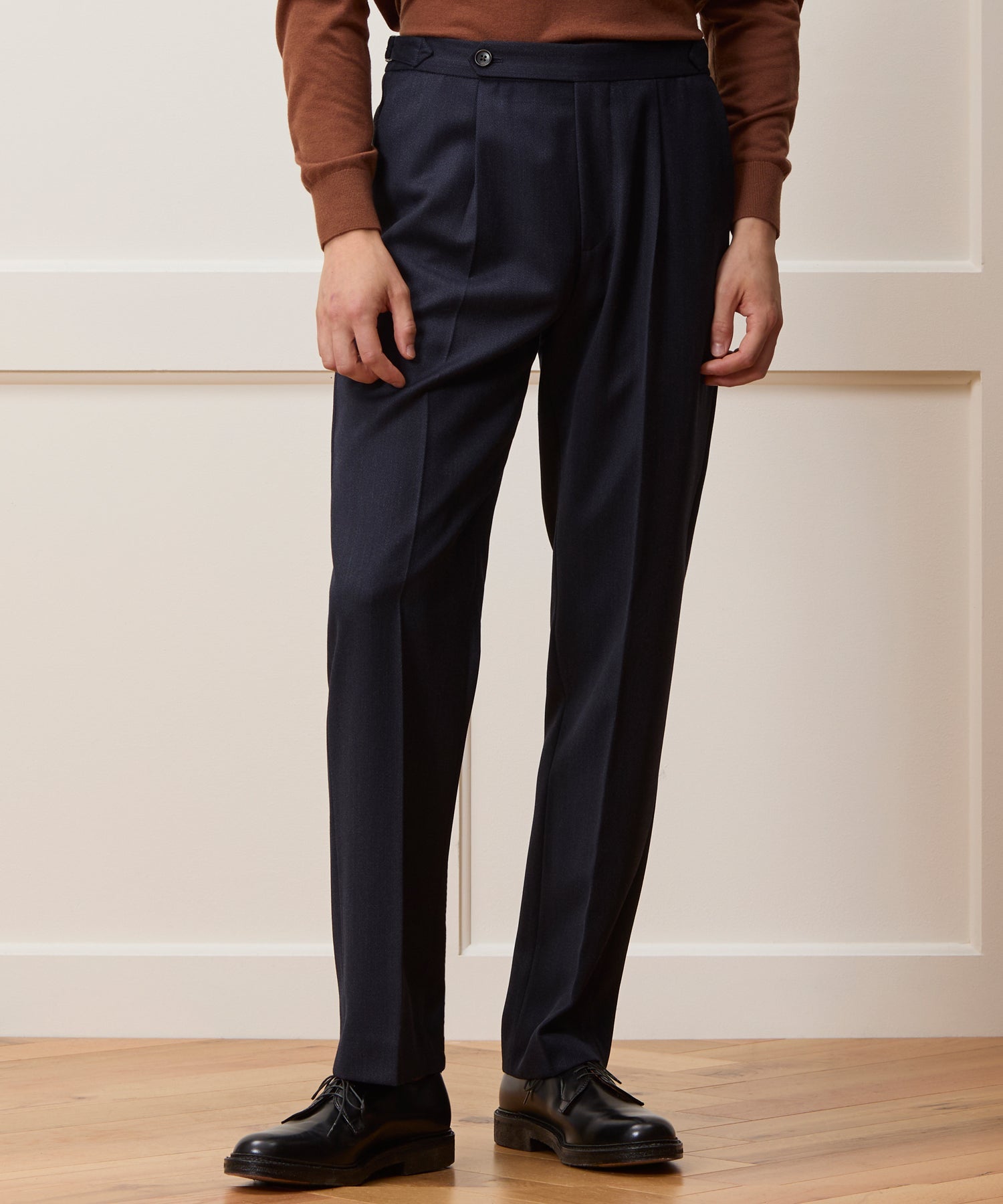 Italian Cavalry Twill Side Tab Trouser