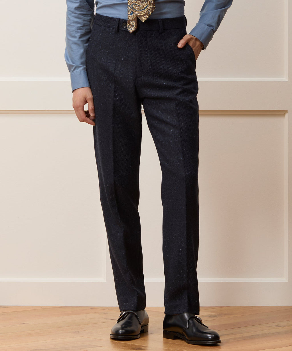 Italian Donegal Herringbone Sutton Trouser