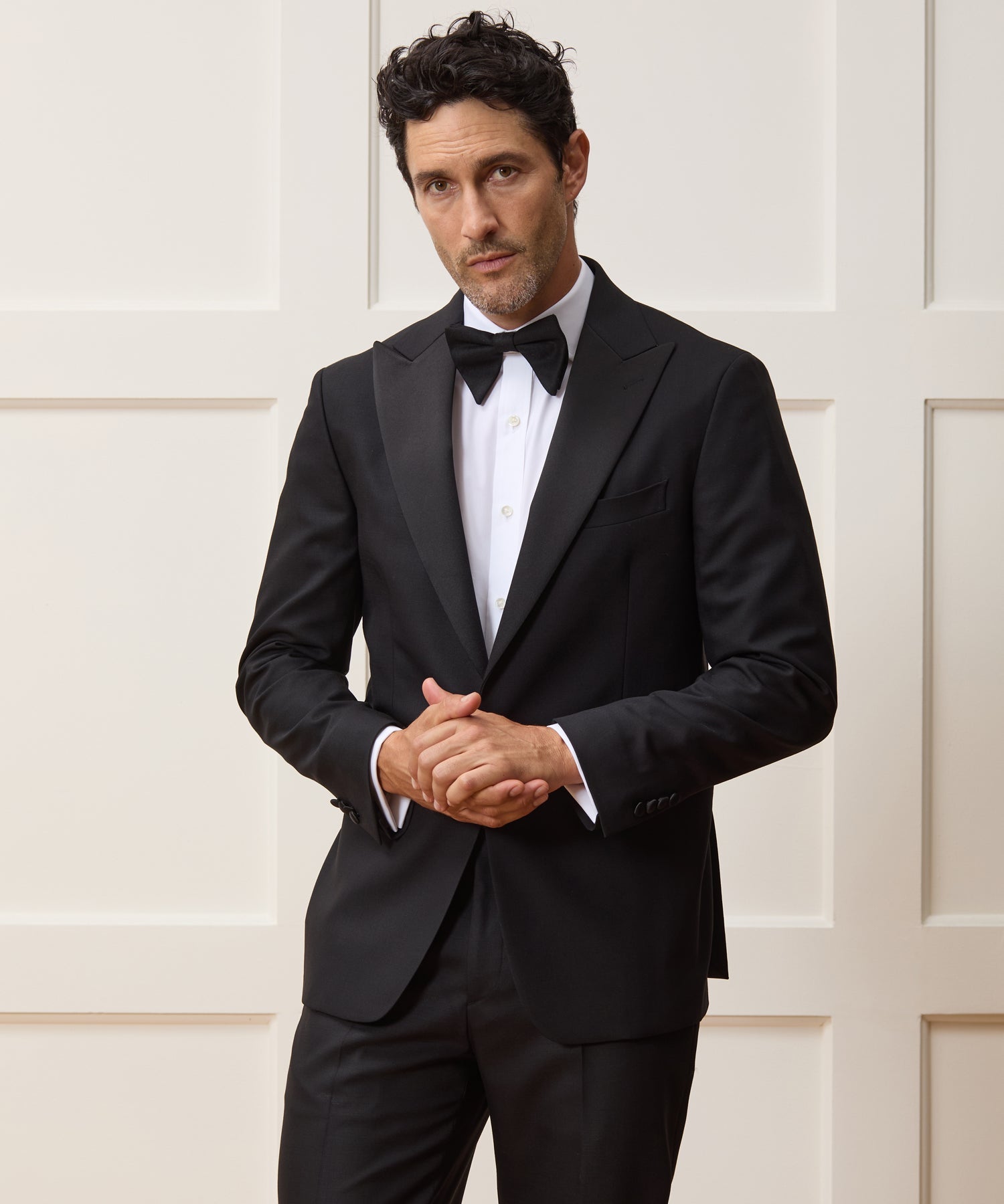 Straight Fit Italian Wool Tuxedo