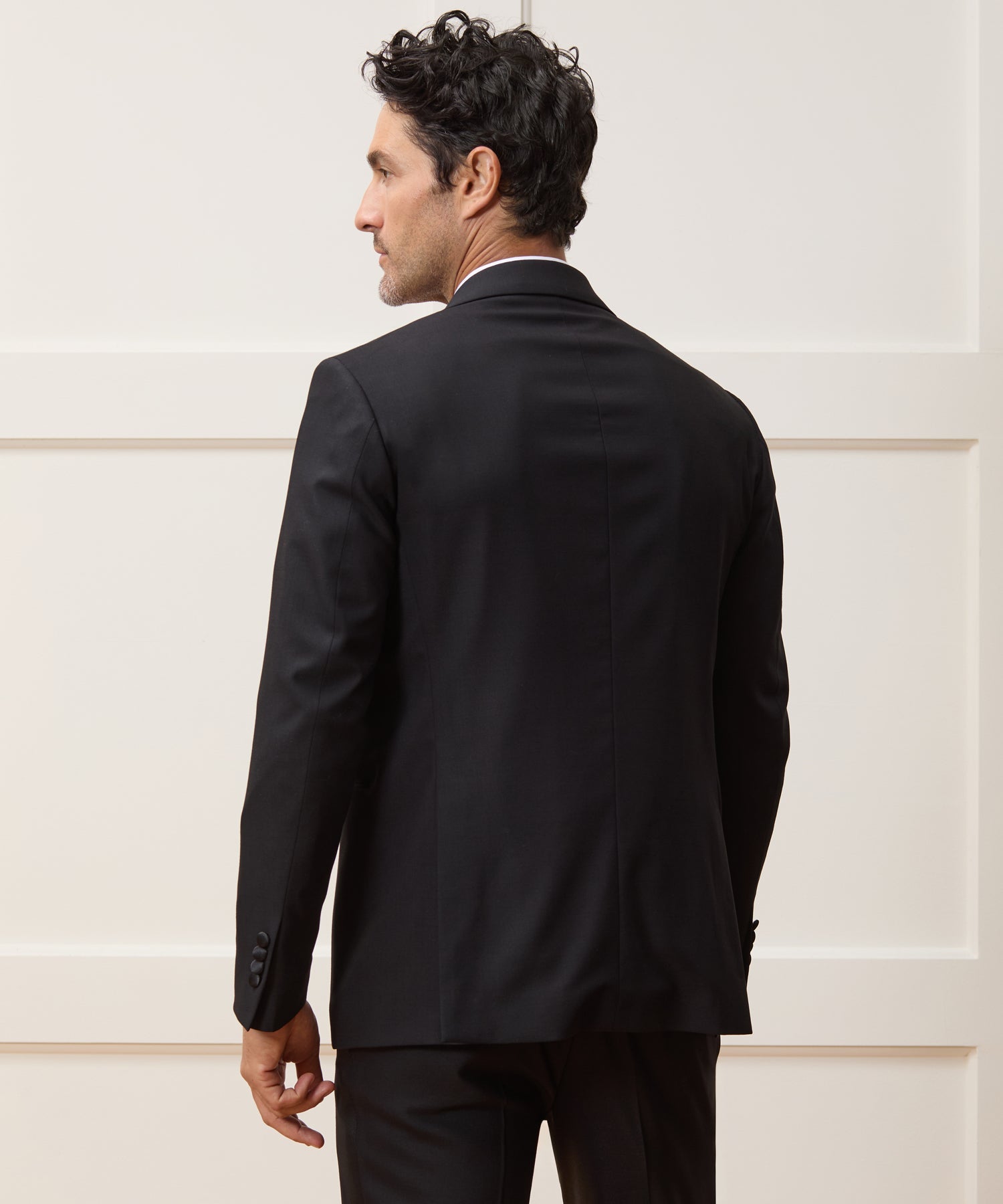 Straight Fit Italian Wool Tuxedo