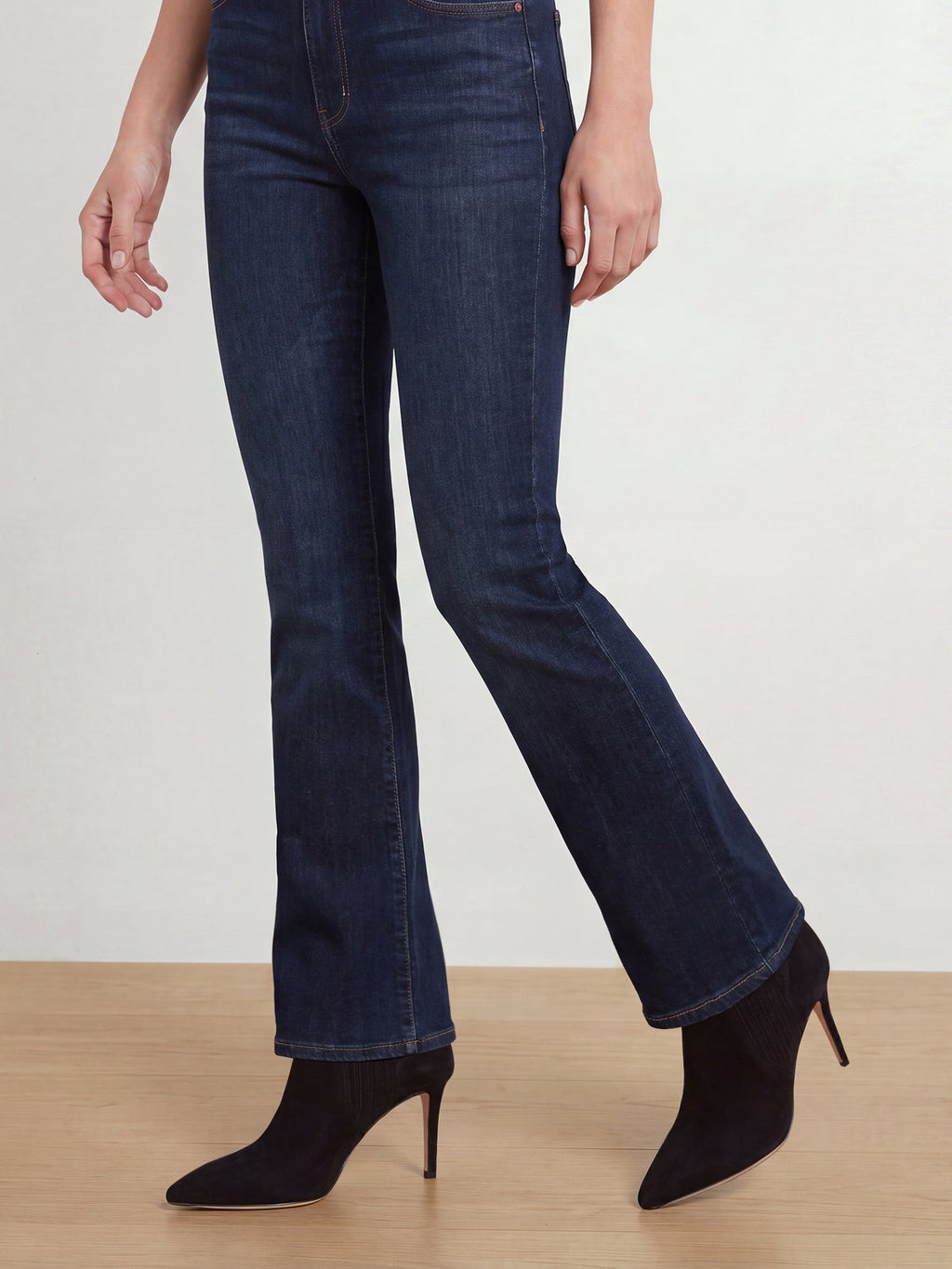 Lisa Stiletto High-Heel Ankle Boot