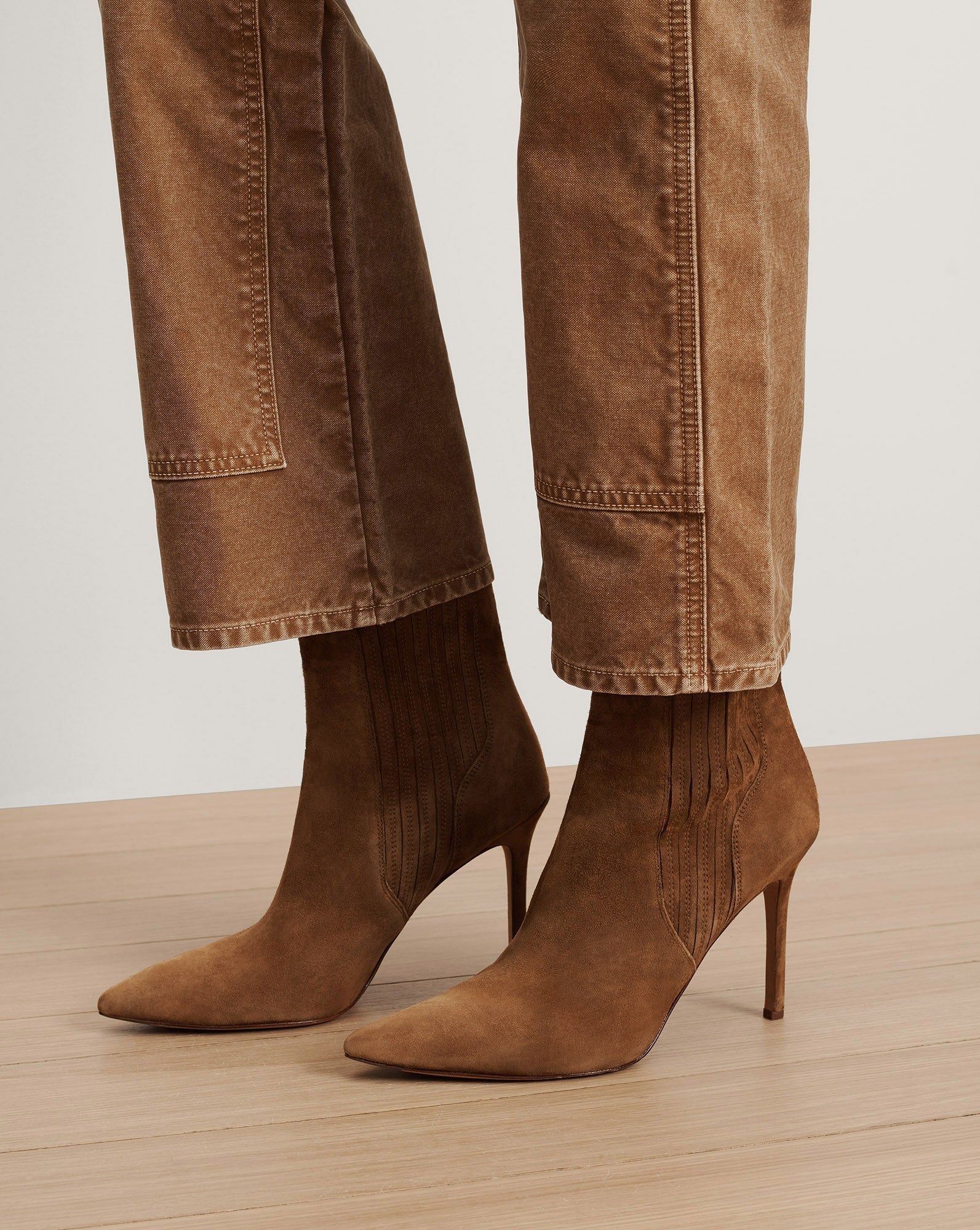Lisa Stiletto High-Heel Ankle Boot