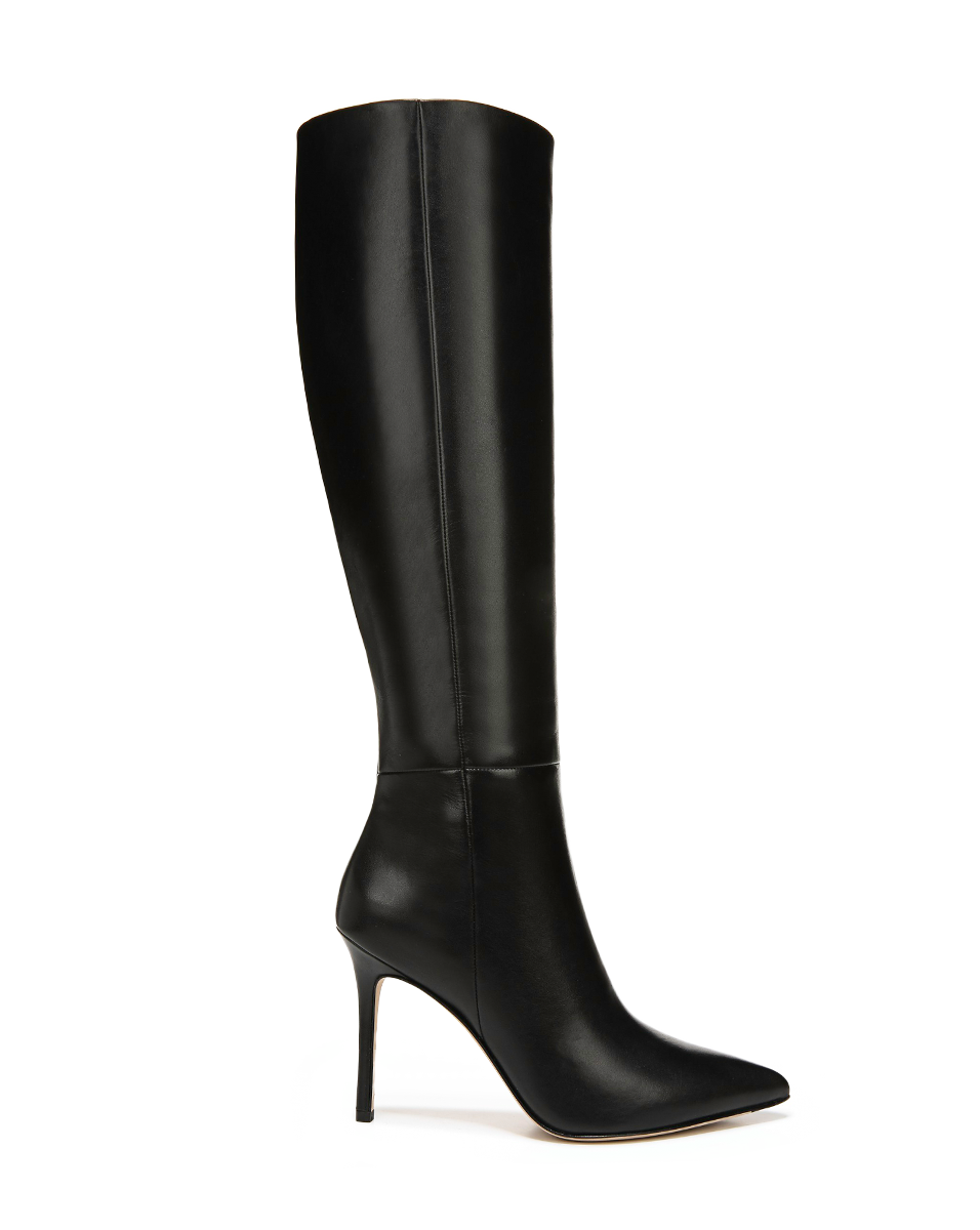 Lisa Stiletto High-Heel Boot | Wide-Calf